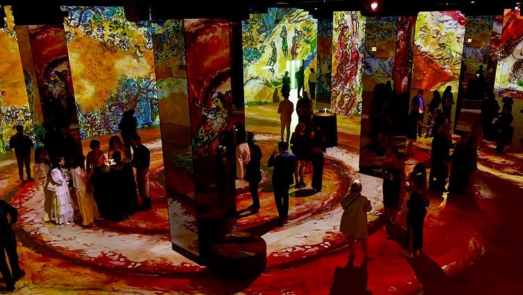 Recent work with for the opening of the Marc Chagall immersive exhibit. Immense help from the one and only kween , and + fam 🙏 thank you. Events photography by Mark Nikolai, New York City.