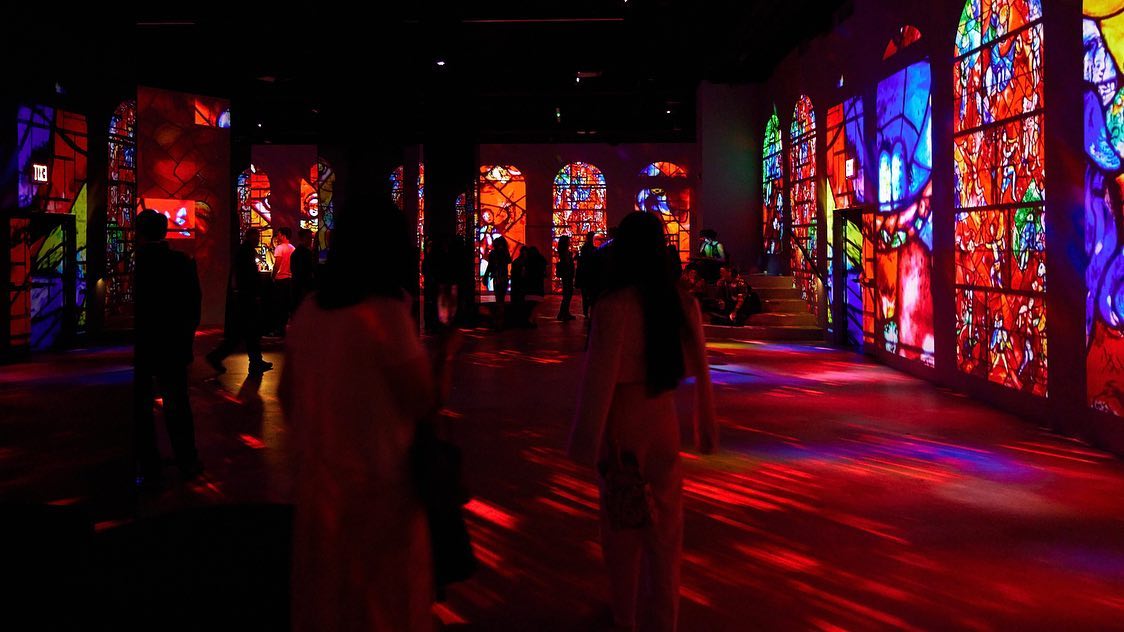 Recent work with for the opening of the Marc Chagall immersive exhibit. Immense help from the one and only kween , and + fam 🙏 thank you. Events photography by Mark Nikolai, New York City.
