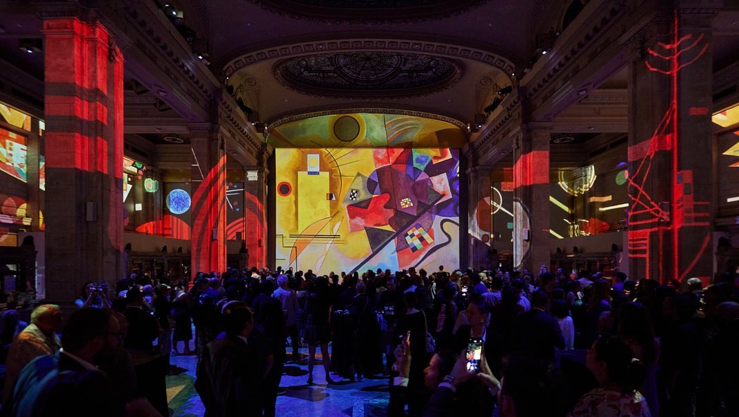 Recent work with for the opening of the Marc Chagall immersive exhibit. Immense help from the one and only kween , and + fam 🙏 thank you. Events photography by Mark Nikolai, New York City.