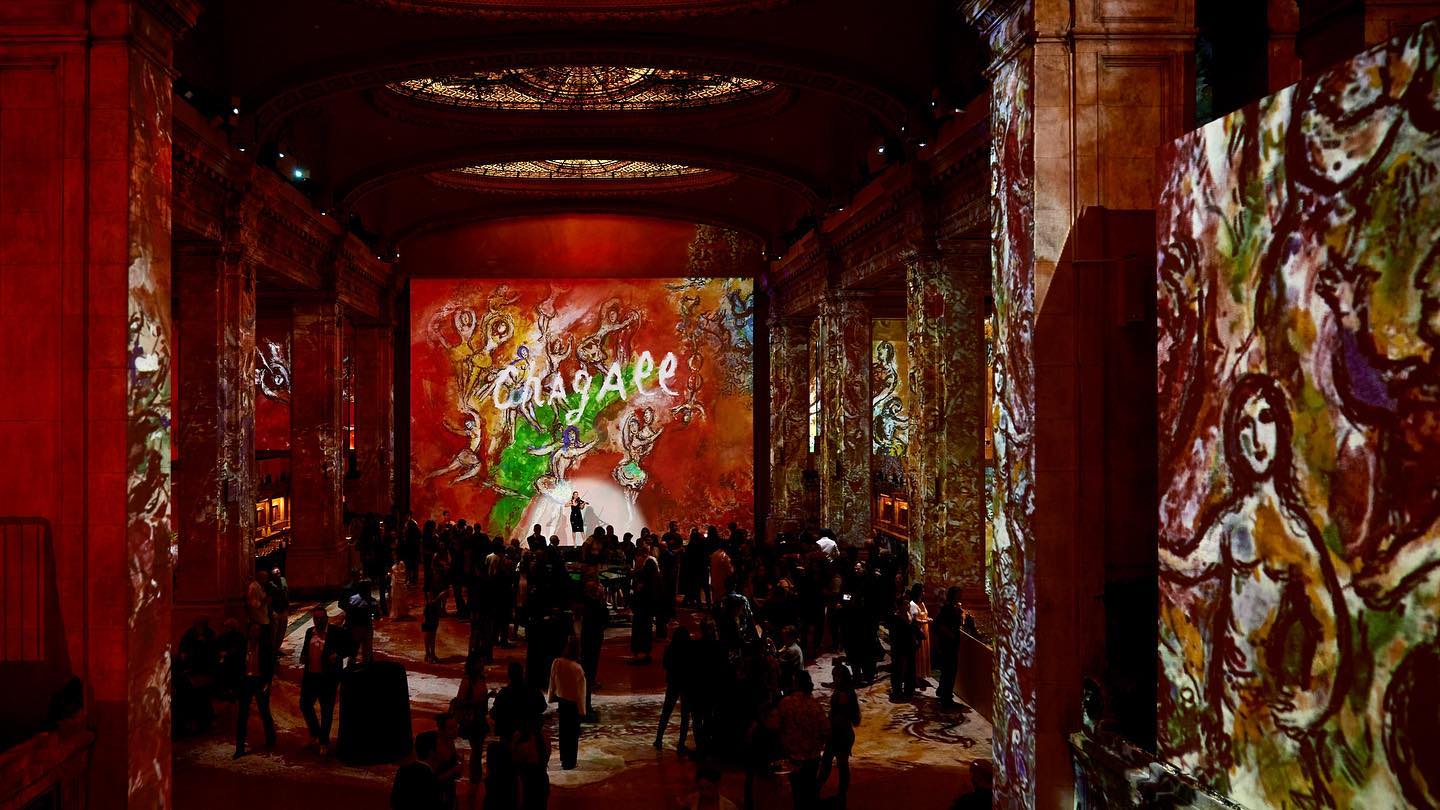 Recent work with for the opening of the Marc Chagall immersive exhibit. Immense help from the one and only kween , and + fam 🙏 thank you. Events photography by Mark Nikolai, New York City.