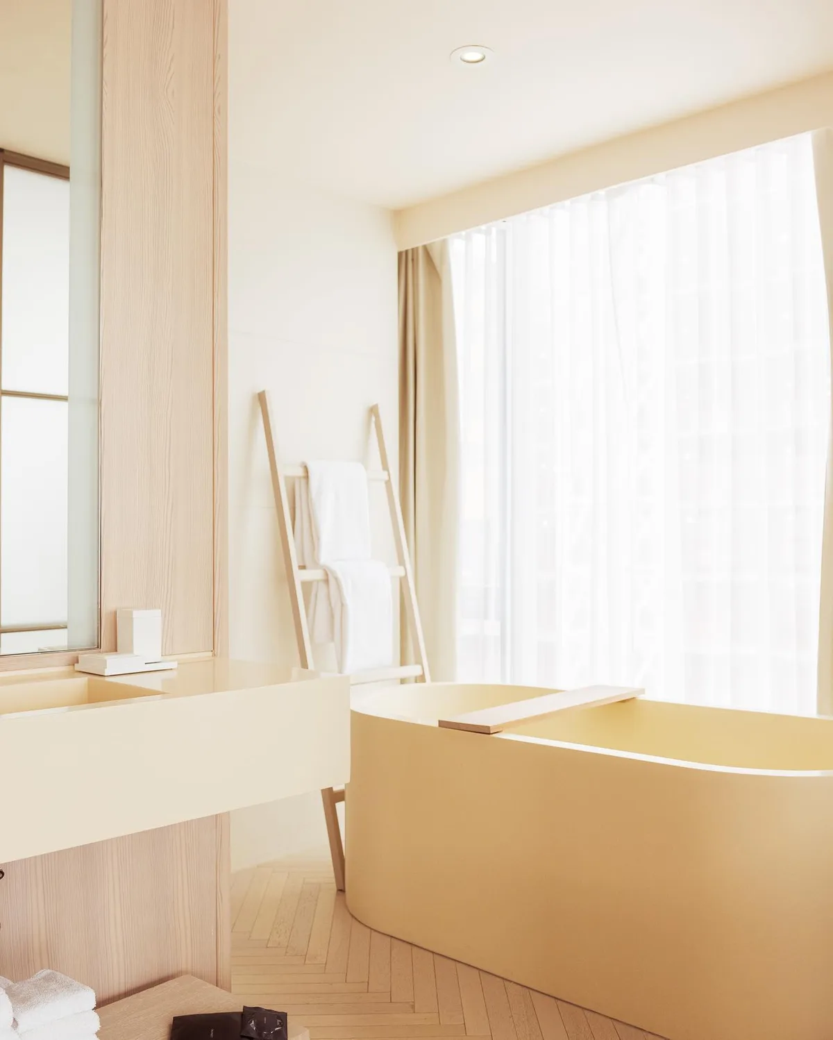 Lemme tell you about this bath - . . .